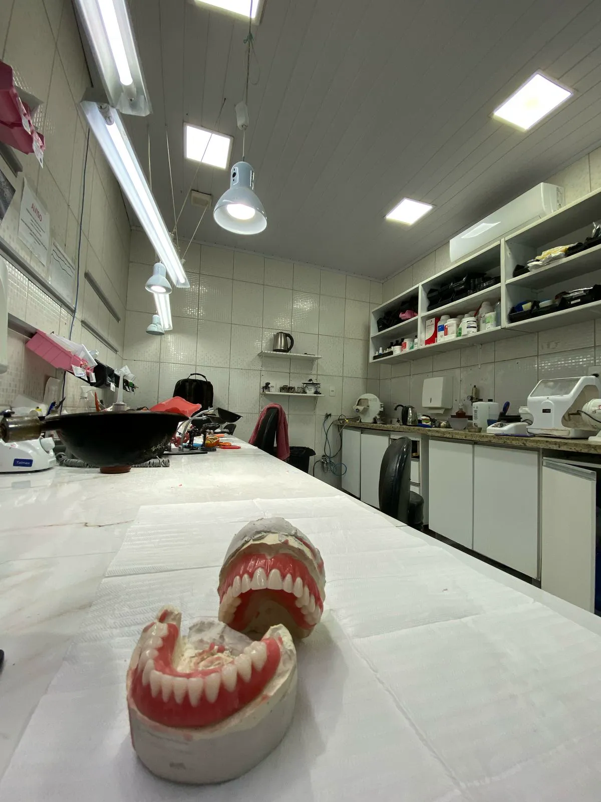 Estrutura moderna da clínica